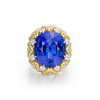 RichandRare-COLLECTOR-TANZANITE AND DIAMOND RING