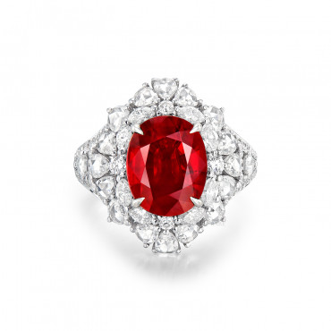 RUBY AND DIAMOND RING