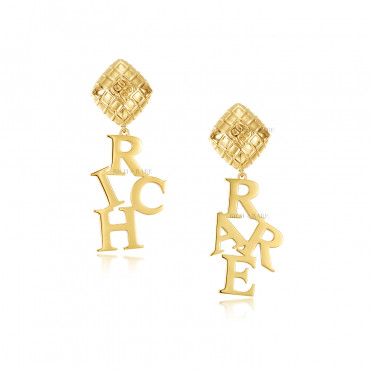 RichandRare-ALPHABET-ALPHABET EARRINGS