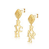 RichandRare-ALPHABET-ALPHABET EARRINGS