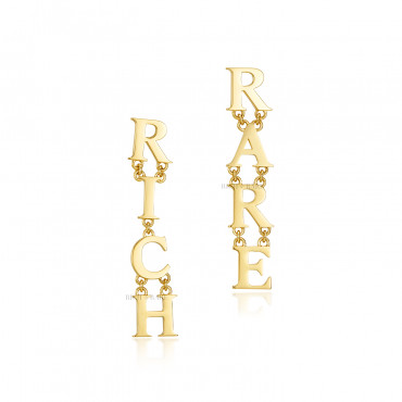 ALPHABET EARRINGS