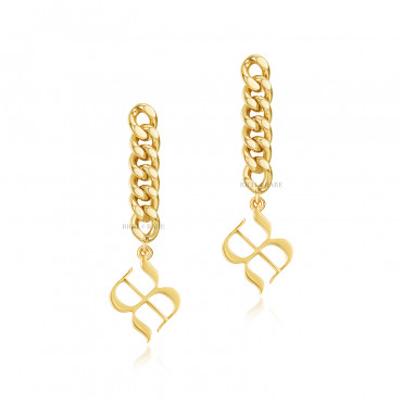 RichandRare-ALPHABET-ALPHABET EARRINGS