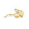 RichandRare-ARTISAN-ARTISAN GINKGO LEAF BROOCH, 2 MOTIFS