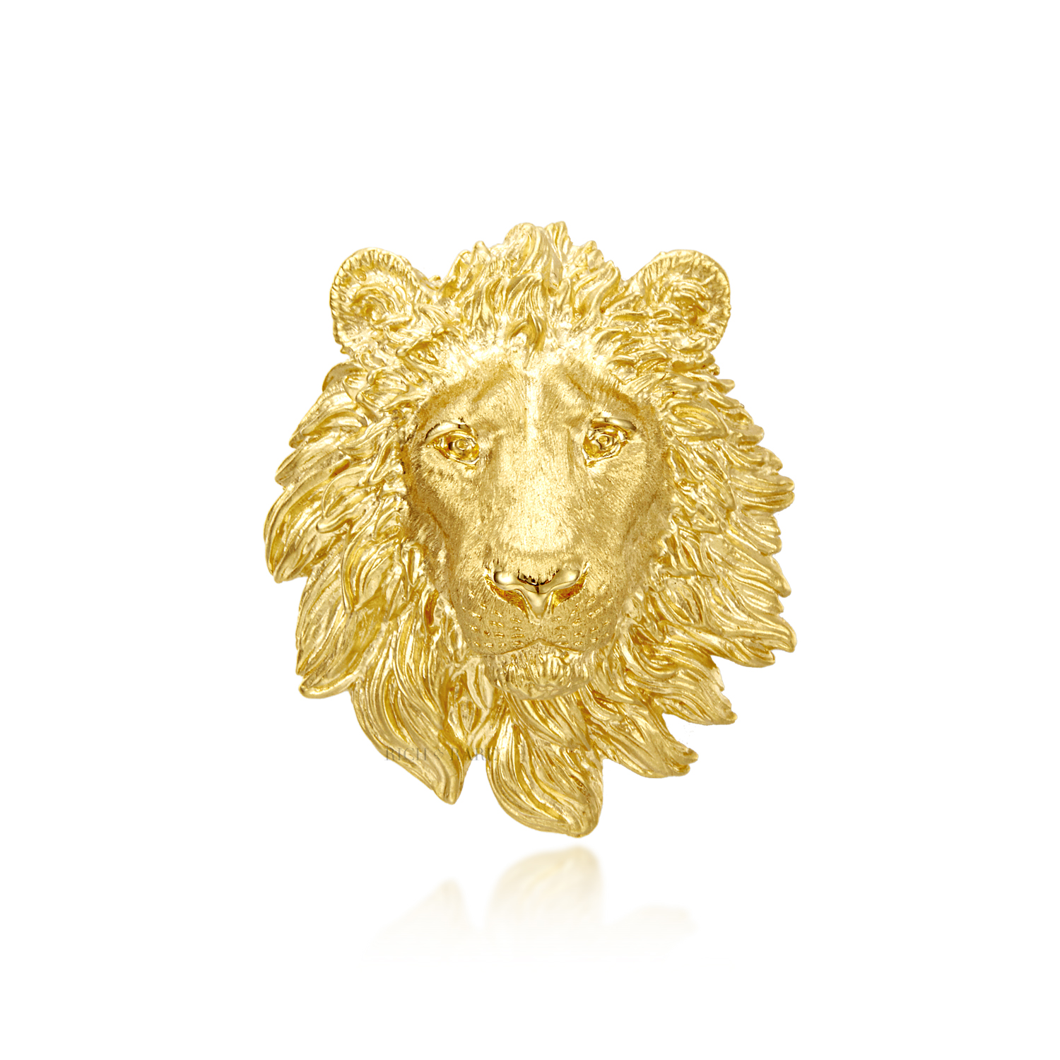 ARTISAN 'LION' BROOCH / PENDANT