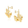 RichandRare-ARTISAN-ARTISAN GINKGO LEAF EARRINGS, 5 MOTIFS