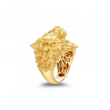 ARTISAN 'LION' RING