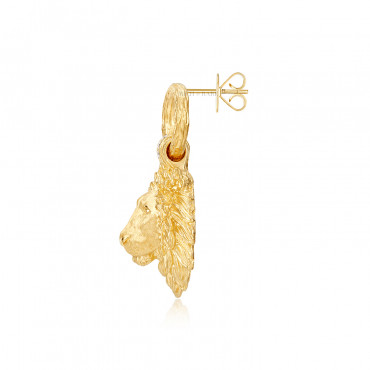 ARTISAN 'LION' EARRINGS
