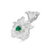 RichandRare-COLLECTOR-EMERALD AND DIAMOND BLOSSOM BETWEEN-THE-FINGER RING