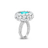 RichandRare-COLLECTOR-PARAIBA TOURMALINE AND DIAMOND 'PROSPERITY' RING