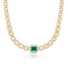 RichandRare-COLLECTOR-EMERALD AND DIAMOND NECKLACE