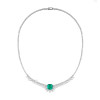 RichandRare-COLLECTOR-EMERALD AND DIAMOND WING NECKLACE