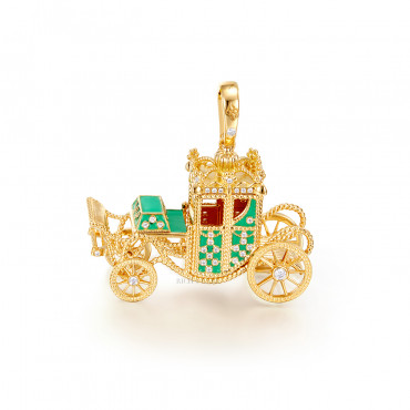 RichandRare-FESTIVAL-FESTIVAL GOLD CARRIAGE CHARM