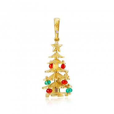 RichandRare-FESTIVAL-FESTIVAL CHRISTMAS TREE CHARM