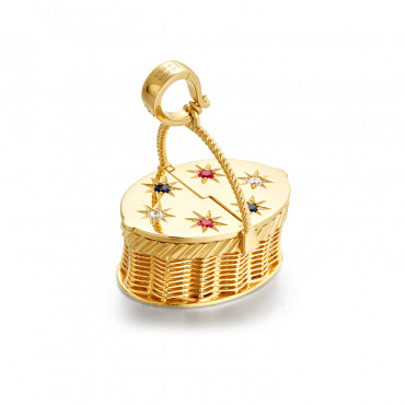 RichandRare-FESTIVAL-FESTIVAL PICNIC BASKET CHARM