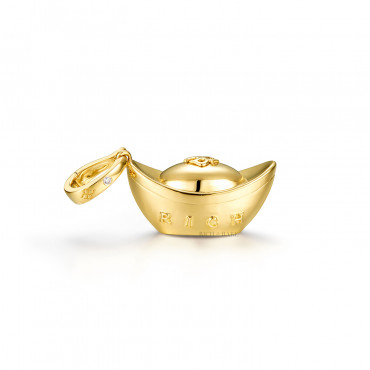 FESTIVAL 'GOLD INGOT' CHARM