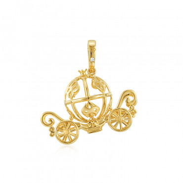 FESTIVAL 'PUMPKIN CARRIAGE' CHARM