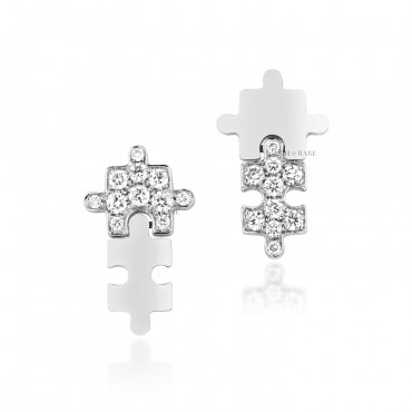 MAGIC PUZZLE EARRINGS, 4 MOTIFS