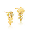 RichandRare-MAGIC PUZZLE-MAGIC PUZZLE EARRINGS, 4 MOTIFS