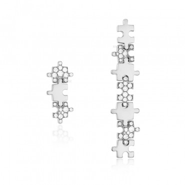 MAGIC PUZZLE EARRINGS, 10 MOTIFS